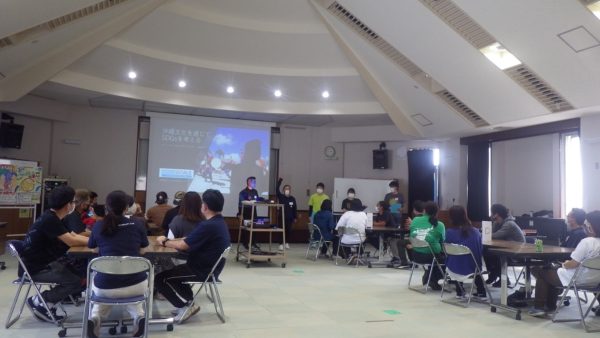 エイサー太鼓ストラップづくり体験